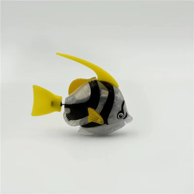 Cat Interactive Electric Fish Toy Water Cat Toy for Indoor Play Swimming Robot Fish Toy for Cat and Dog with LED Light Pet Toys