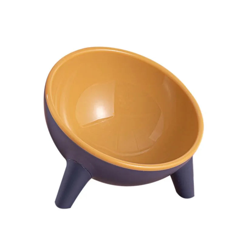 Elevated Non-Slip Cat & Dog Bowl - 15° Angle Design for Comfortable Feeding