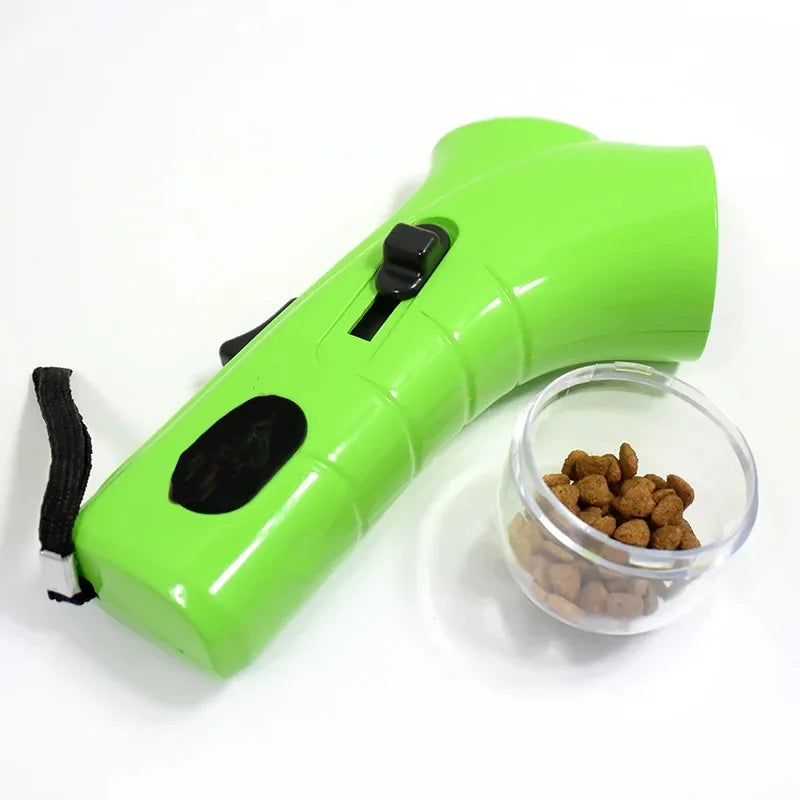 Dog Food Launcher Pet Snack Jump Training Toy Puppy Interactive Catapult Feeder German Shepherd Outdoor Travel Toys Pet Supplies